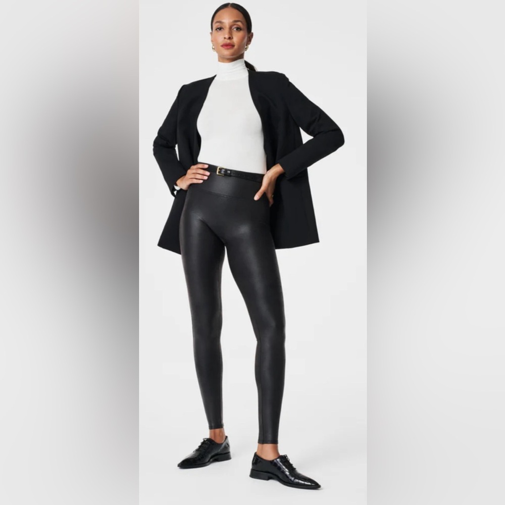 SPANX faux leather leggings